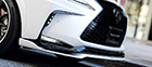 LEXUS NX 200t/300h F SPORT FRONT UNDER SPOILER(F SPORT バンパー専用)