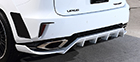 LEXUS RX 200t/450h/350 AGL/GYL 2#W(標準) REAR UNDER DIFFUSER 2P