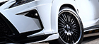 LEXUS RX 200t/450h/350 AGL/GYL 2#W(標準) FRONT BUMPER GARNISH 2P